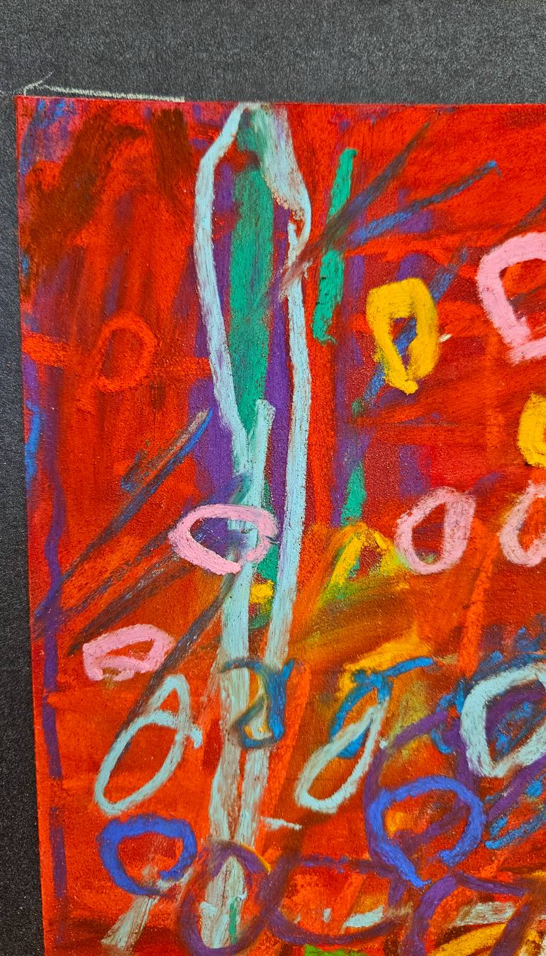 Original Abstract Drawing by Shelton Walsmith