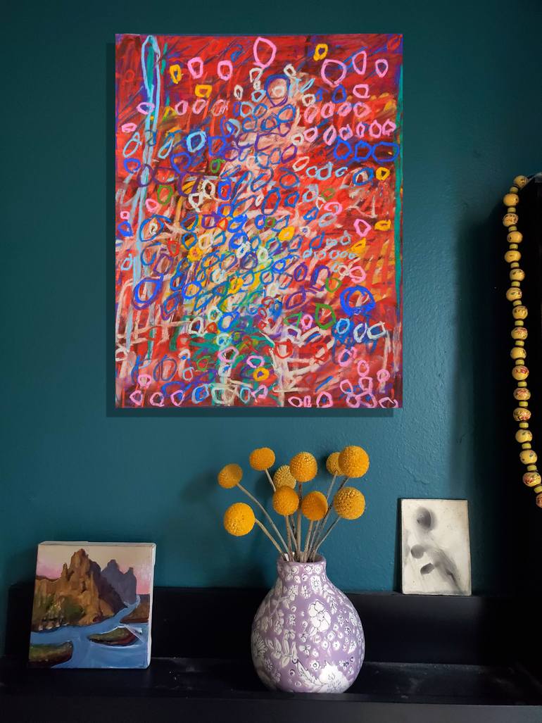 Original Abstract Drawing by Shelton Walsmith