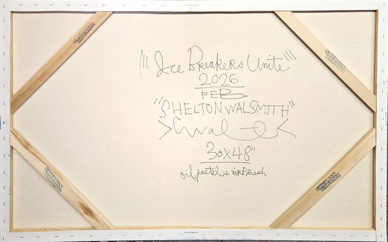Original Pop Art Pop Culture/Celebrity Painting by Shelton Walsmith