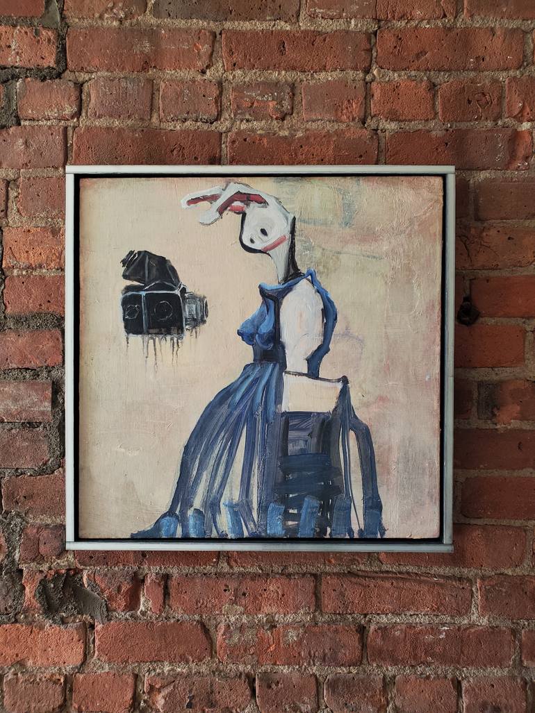 Original Conceptual Cinema Painting by Shelton Walsmith