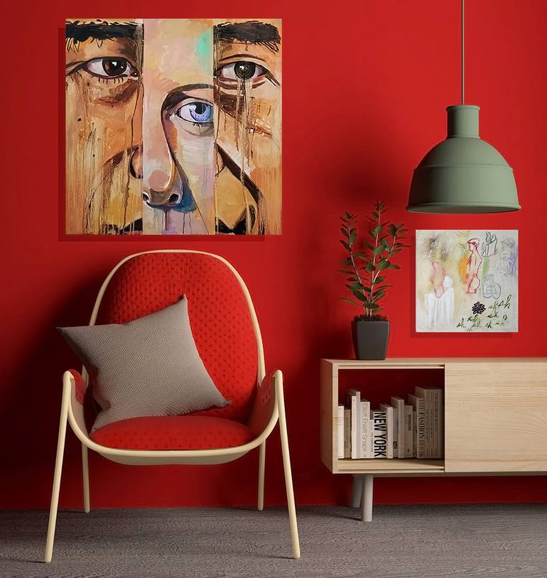 Original Figurative Children Painting by Shelton Walsmith