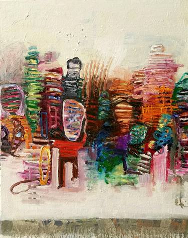 Original Abstract Culture Paintings by Shelton Walsmith