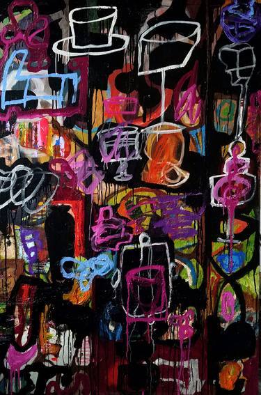 Print of Expressionism Graffiti Paintings by Shelton Walsmith