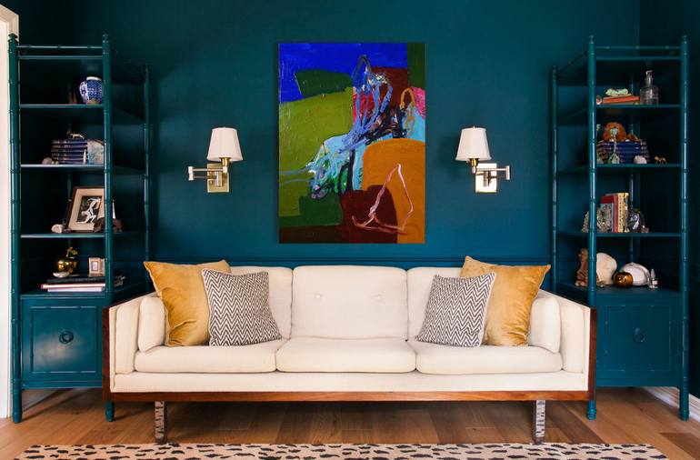 Original Abstract Expressionism Other Painting by Shelton Walsmith