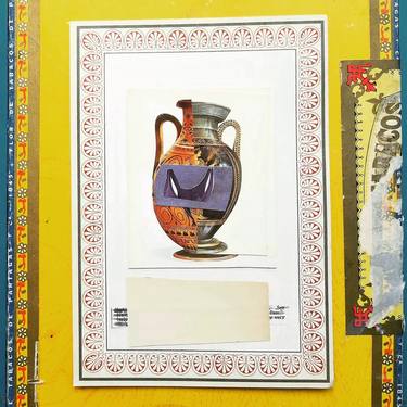 Print of Abstract Classical mythology Collage by Shelton Walsmith