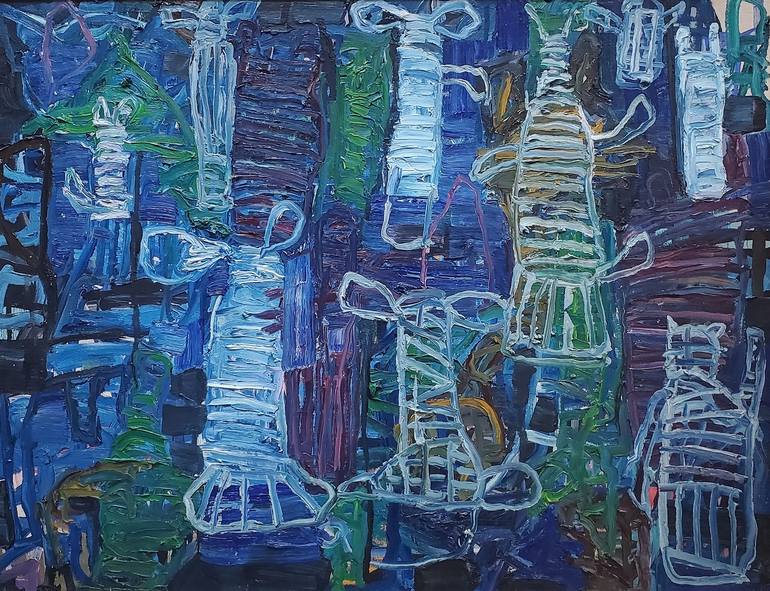 Print of Expressionism Abstract Paintings by Shelton Walsmith