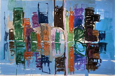 Original Expressionism Architecture Paintings by Shelton Walsmith