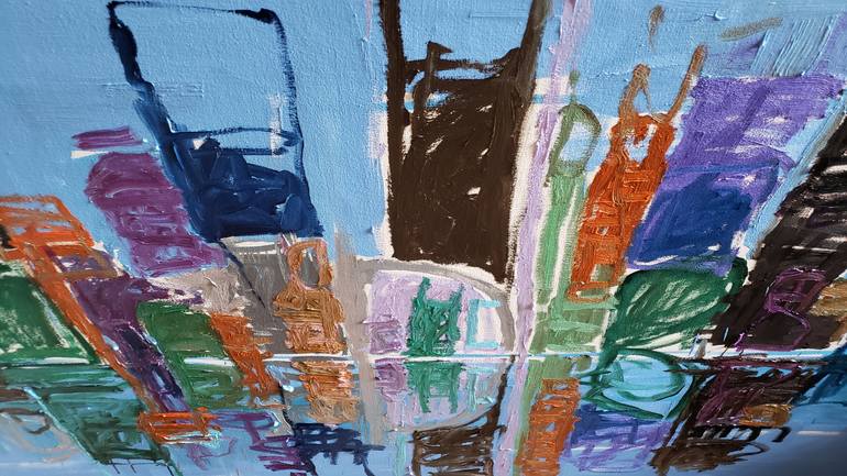 Original Expressionism Architecture Painting by Shelton Walsmith