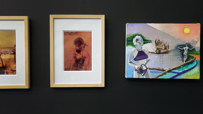 Original Surrealism Water Painting by Shelton Walsmith