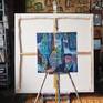 Painting provides a unique state to set up surrogates for rational thought. A clean slate to diagram metrics for that which cannot be taught. 2+2=alot E=MC not. No symbol sold is bought. Every fish on the (inter)net is re-leased when caught. Billionaire presidents aren't worth squat. The resistance is worthwhile and hard fought.