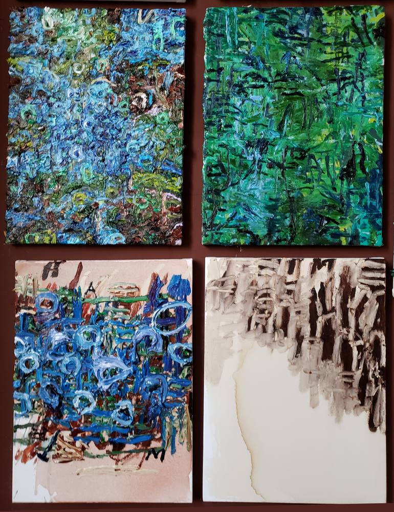Original Abstract Painting by Shelton Walsmith