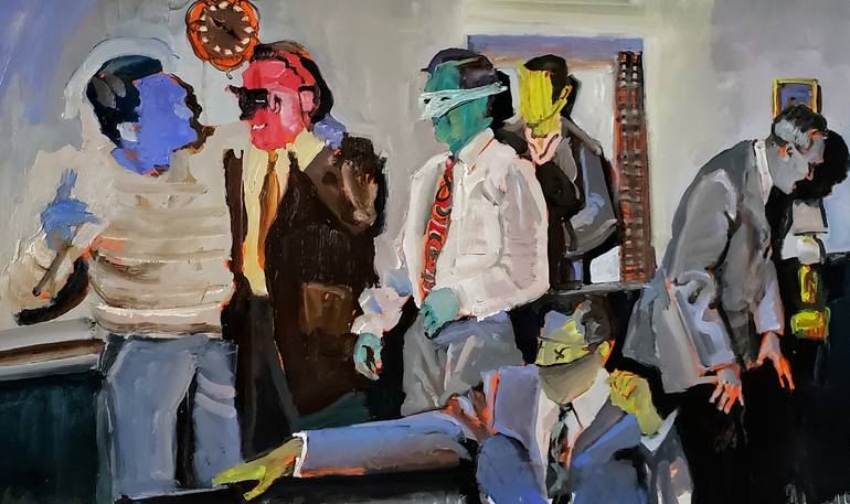 Print of Realism Men Paintings by Shelton Walsmith
