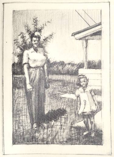 Print of Women Drawings by Shelton Walsmith
