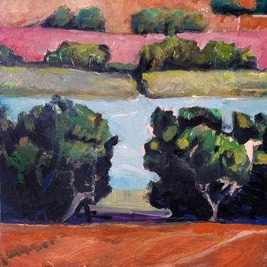 Original Impressionism Landscape Paintings by Shelton Walsmith