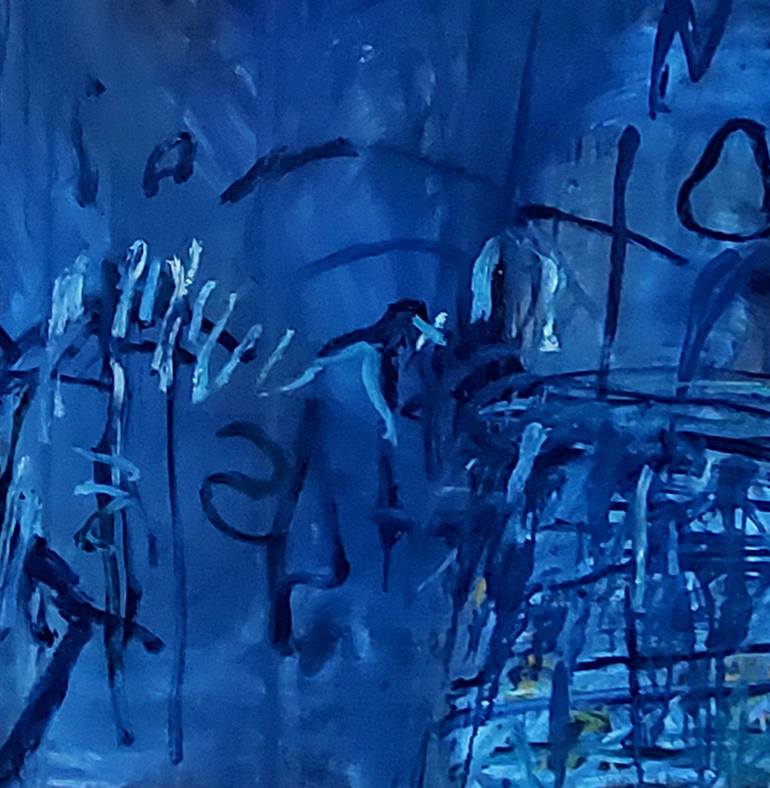 Original Expressionism Language Painting by Shelton Walsmith