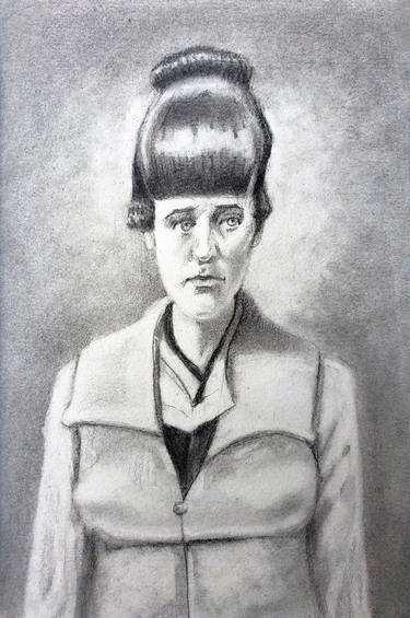 Original Figurative Portrait Drawings by Shelton Walsmith