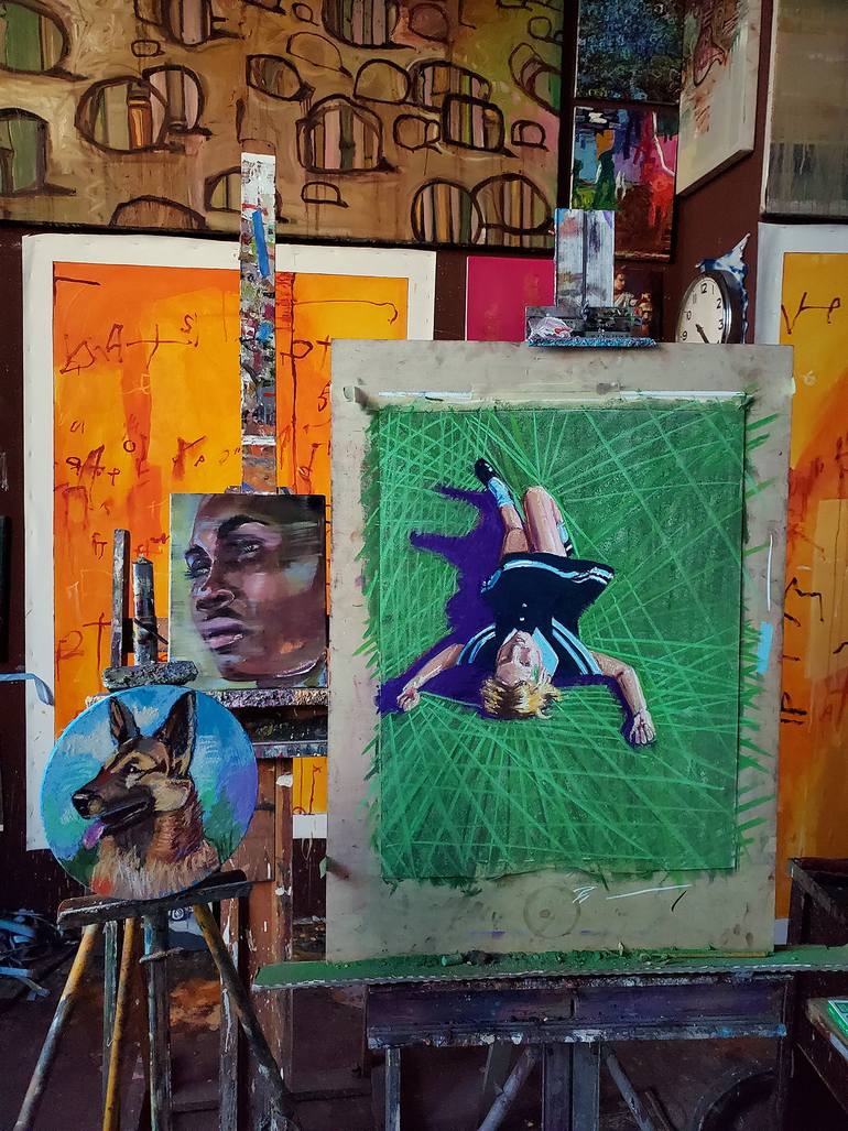 Original Figurative Children Drawing by Shelton Walsmith