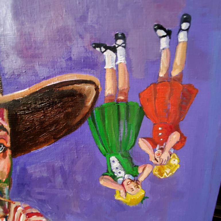Original Pop Art Pop Culture/Celebrity Painting by Shelton Walsmith