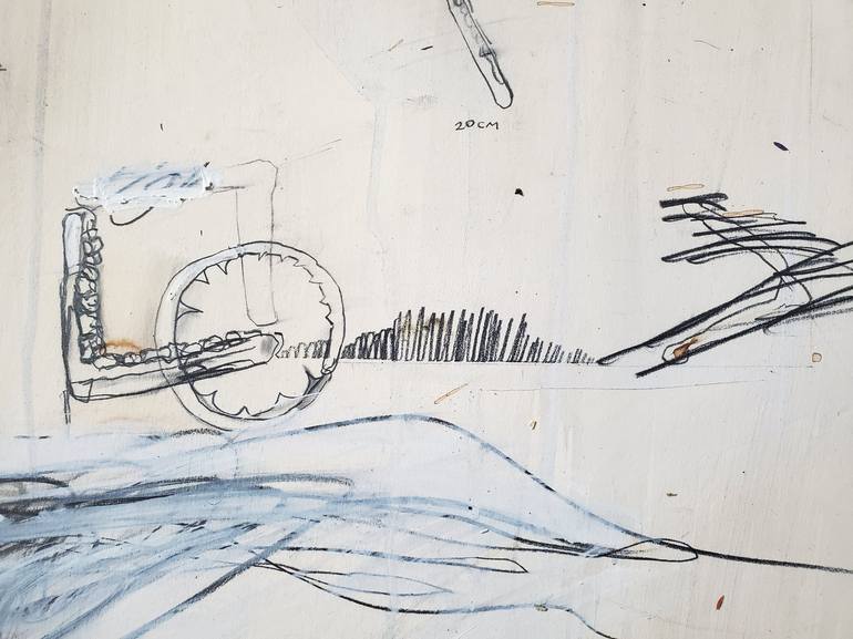 Original Expressionism Abstract Drawing by Shelton Walsmith