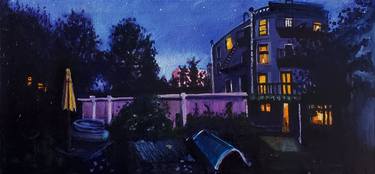 Original Impressionism Architecture Paintings by Shelton Walsmith