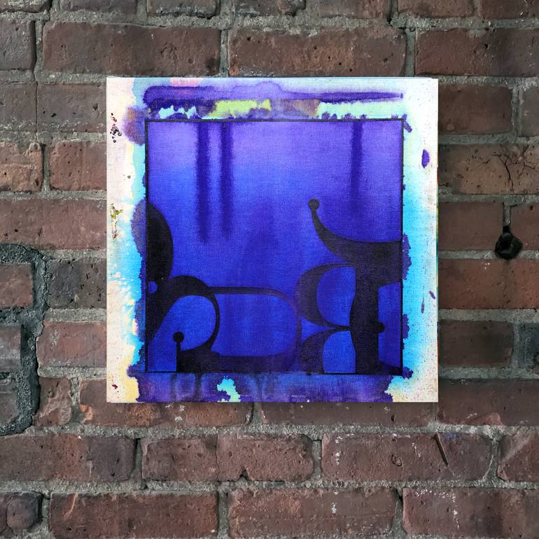 Original Expressionism Language Printmaking by Shelton Walsmith