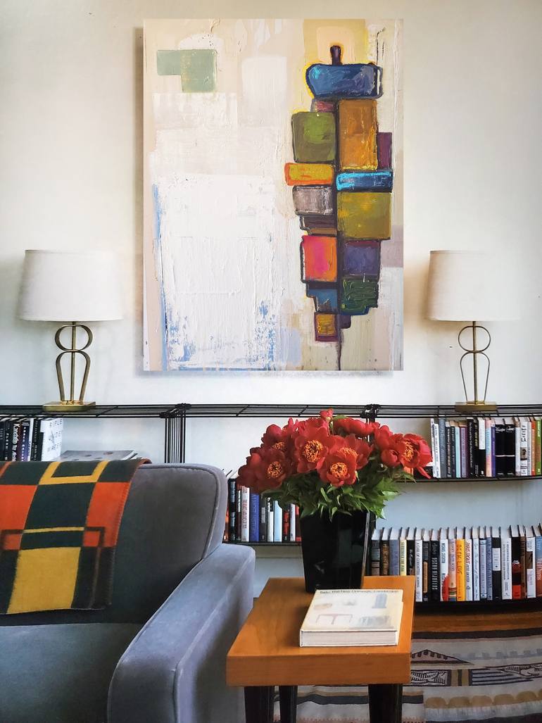 Original Figurative Abstract Painting by Shelton Walsmith