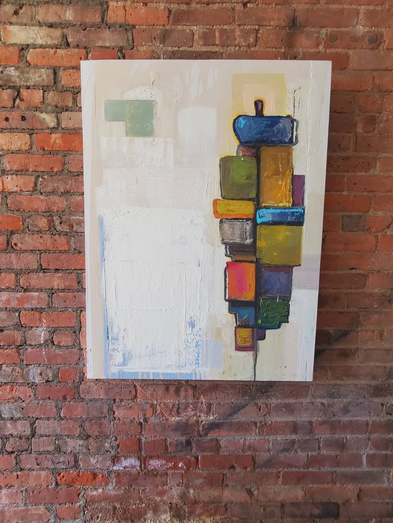 Original Figurative Abstract Painting by Shelton Walsmith