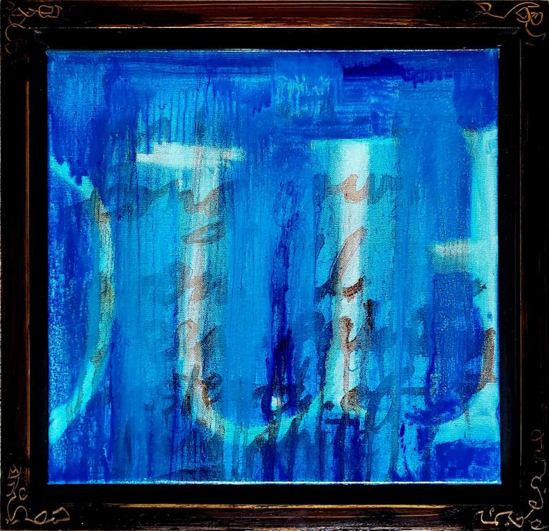 Original Abstract Painting by Shelton Walsmith