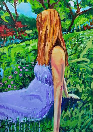 Original Figurative Women Paintings by Shelton Walsmith