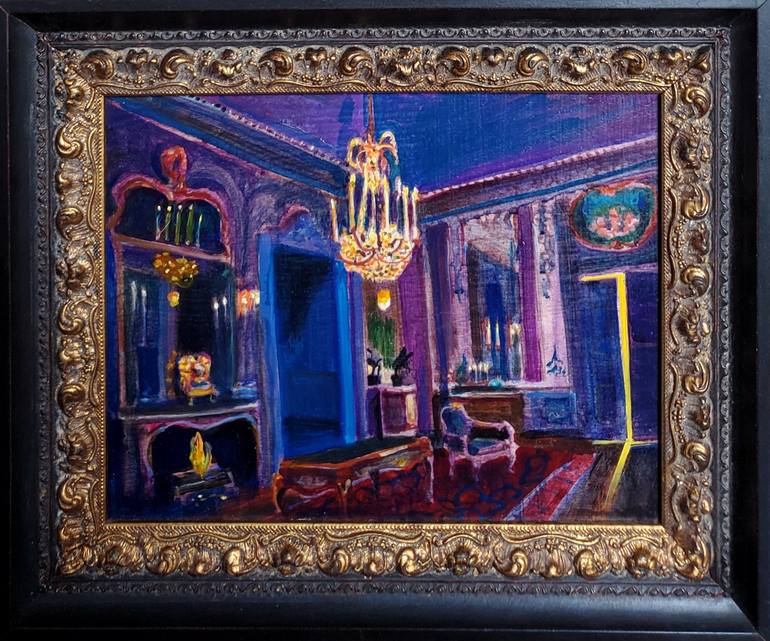 Original Interiors Painting by Shelton Walsmith