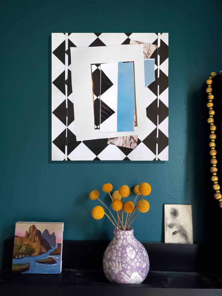 Original Abstract Collage by Shelton Walsmith