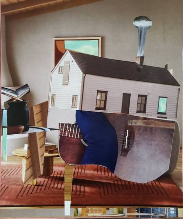 Print of Abstract Architecture Collage by Shelton Walsmith