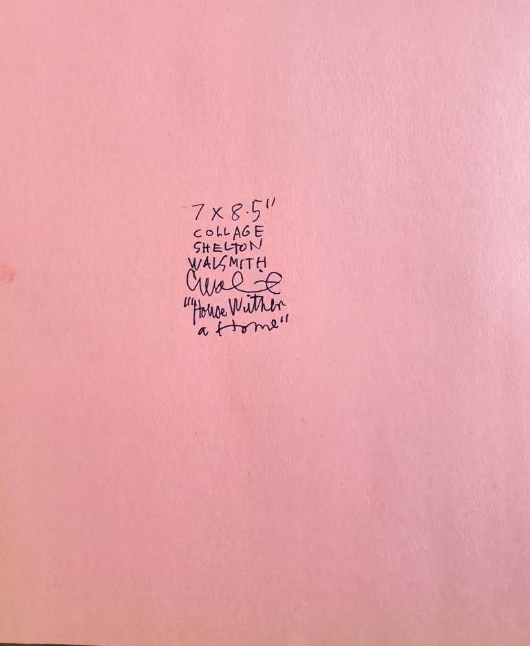 Original Abstract Architecture Collage by Shelton Walsmith