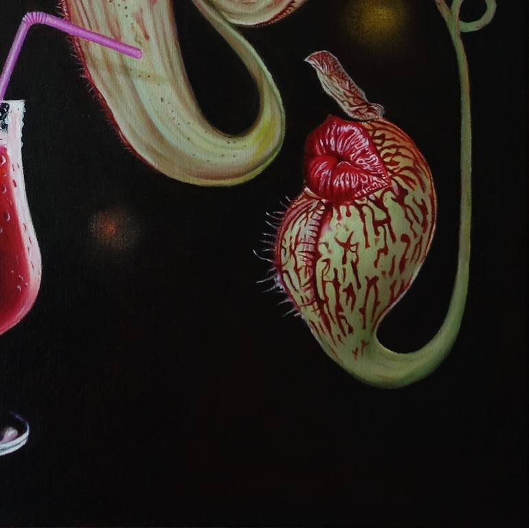 Original Figurative Floral Painting by Gabriele Esau