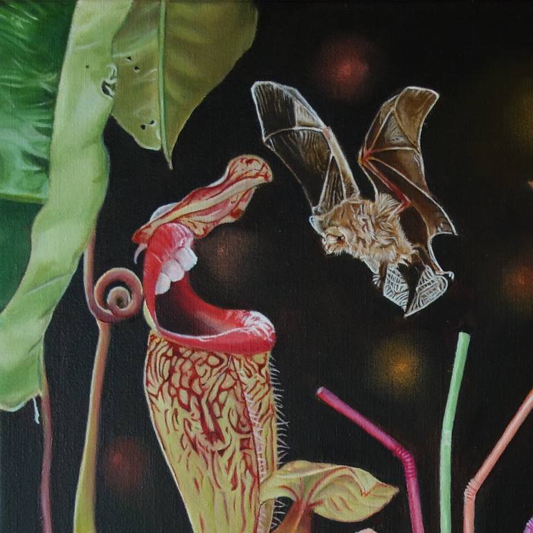 Original Figurative Floral Painting by Gabriele Esau