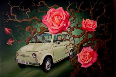 Print of Car Paintings by Gabriele Esau