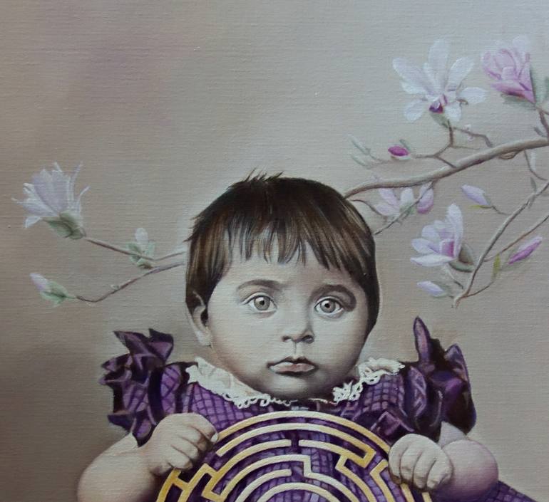 Original Figurative People Painting by Gabriele Esau