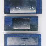 2026 Three Cobalt Oxide Blue Cloud Chamber Photos by Margreet Zwetsloot