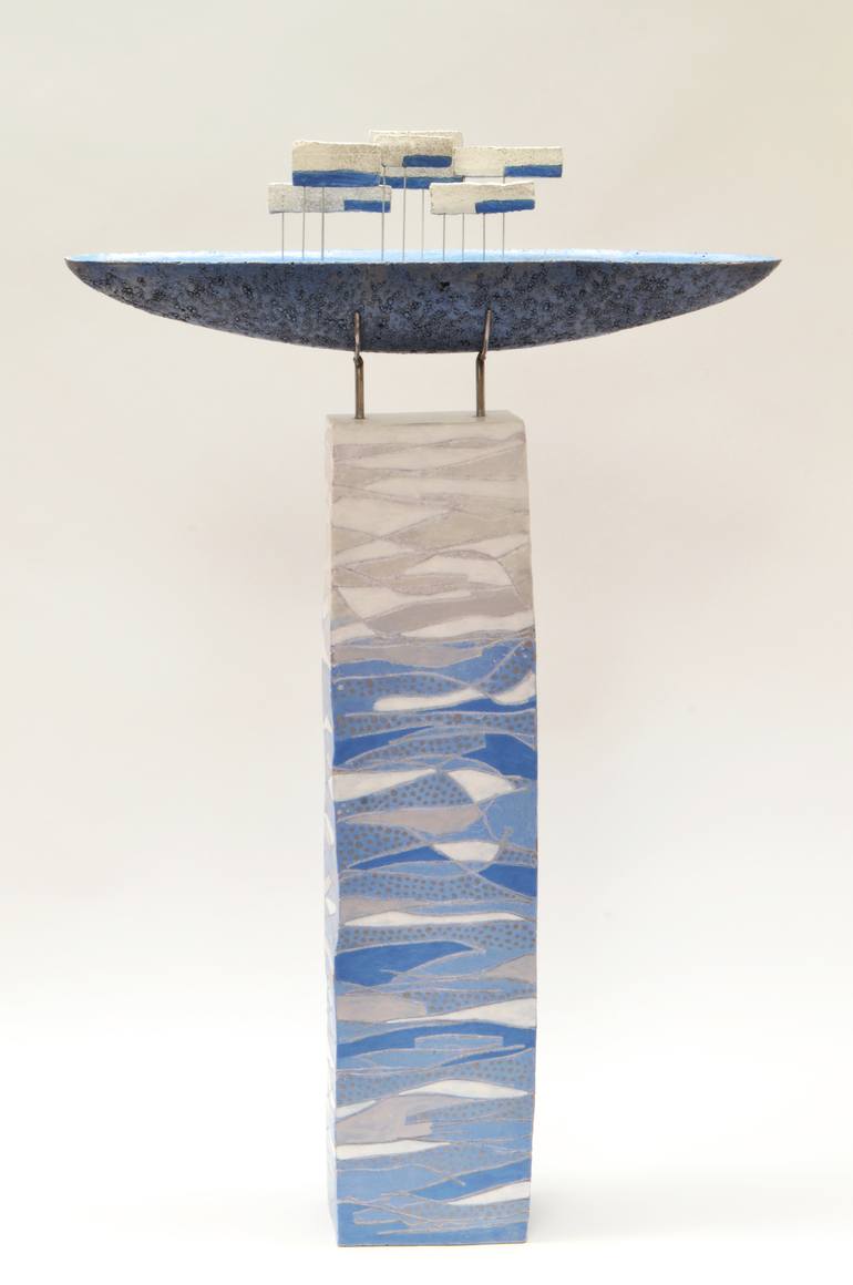 Original Figurative Ship Sculpture by Margreet Zwetsloot