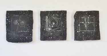 Saatchi Art Artist Margreet Zwetsloot; Sculpture, “2022 Particles (3x)” #art