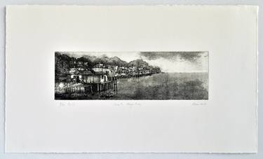 Original Landscape Printmaking by Rasa Prismontiene