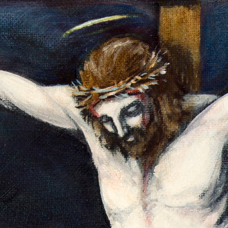 Original Figurative Religion Painting by Aeren El