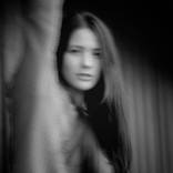 girl in black and white by Соснов Максим