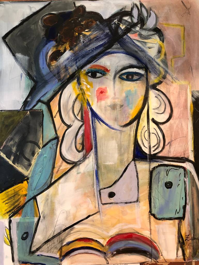 Figurative symphony Painting by Asya Zahia Colie | Saatchi Art
