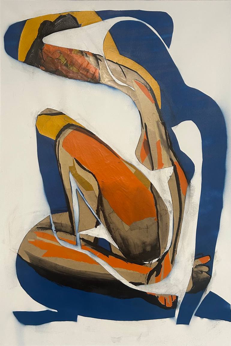 Young Woman in Despair Painting by Jonathan Ellis | Saatchi Art