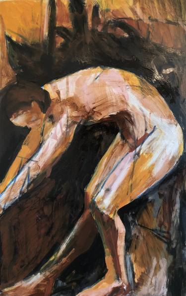 Original Figurative Nude Paintings by Jonathan Ellis