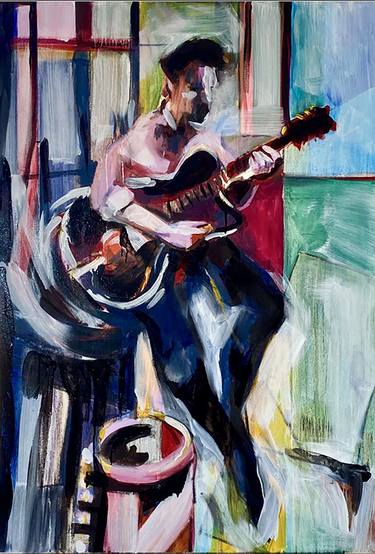 Original Figurative Music Paintings by Jonathan Ellis