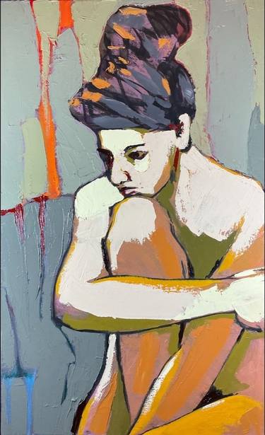 Original Figurative Nude Paintings by Jonathan Ellis