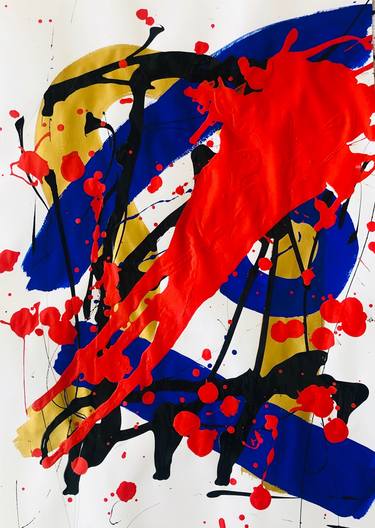 Original Abstract Paintings by Oliver Schibli