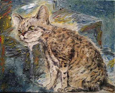 Print of Figurative Cats Paintings by Olga Getmane